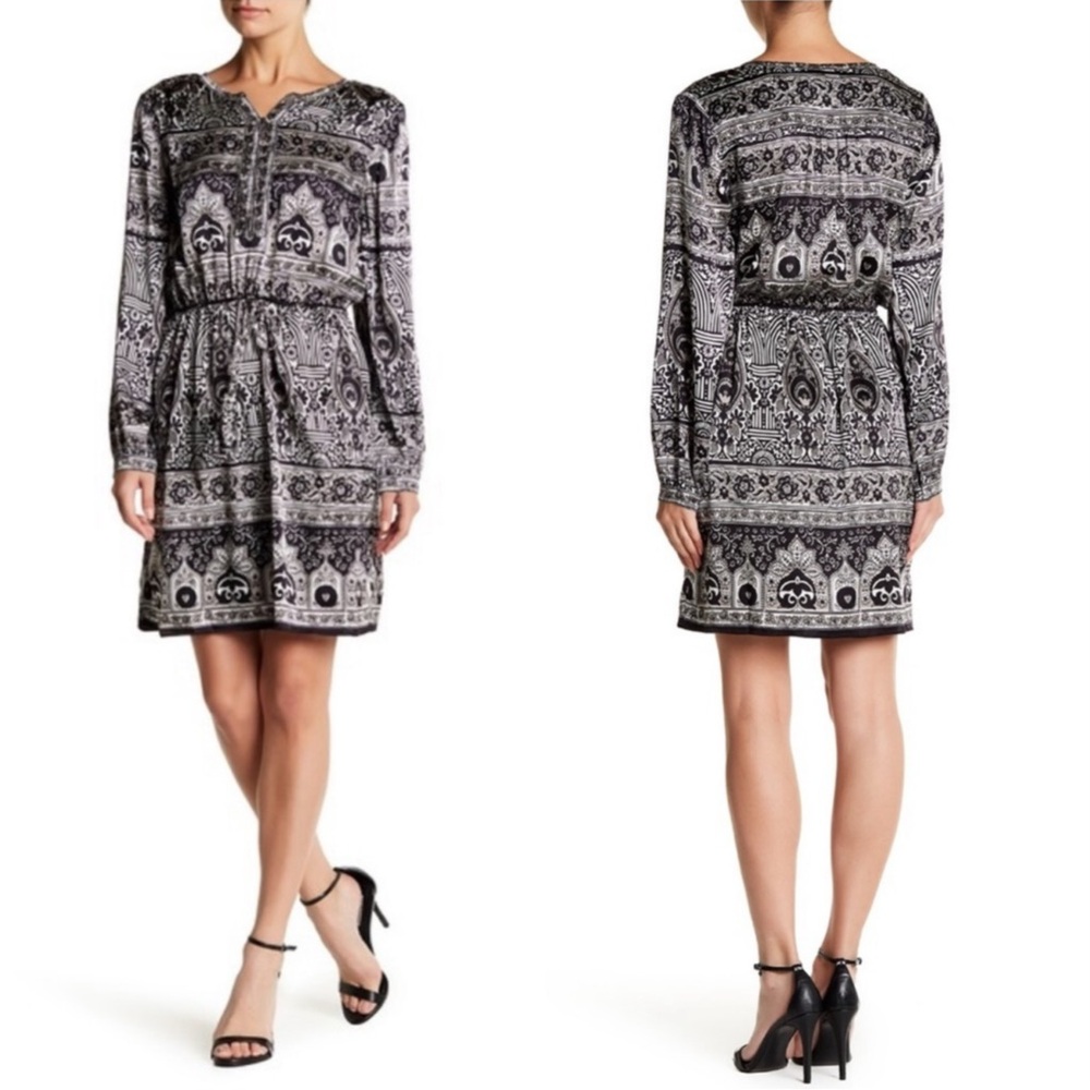 Calypso St. Barth Silk Printed Anselma Mini Dress